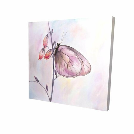 FONDO 32 x 32 in. Delicate Butterfly-Print on Canvas FO2793860